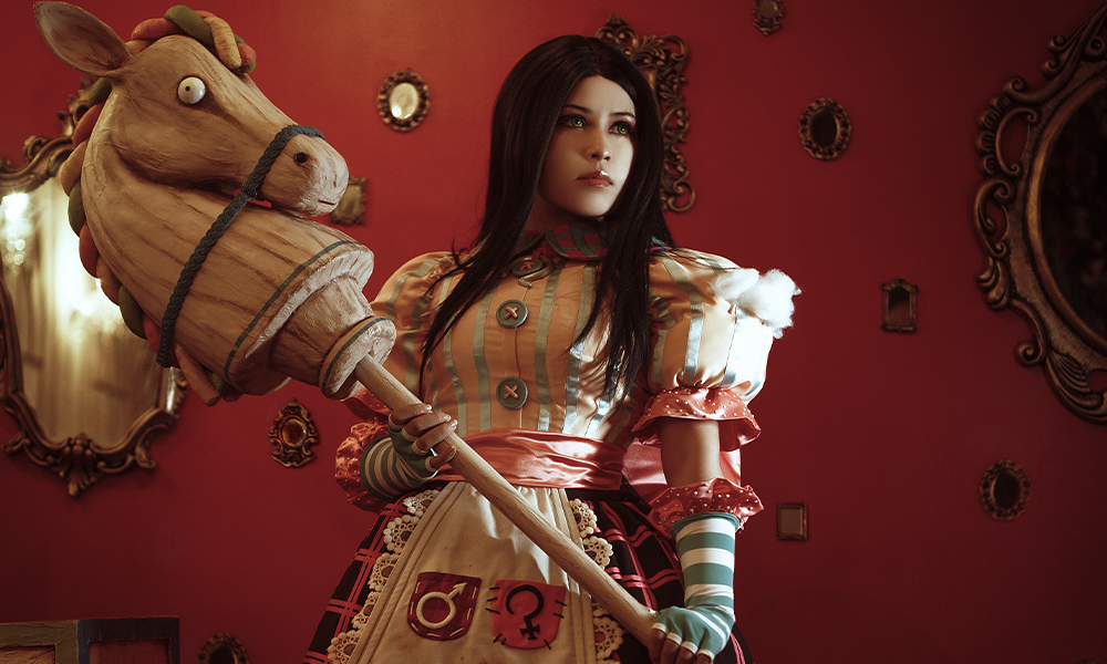 Cosplay Alice Misstitched Dress | Alice Madness Returns