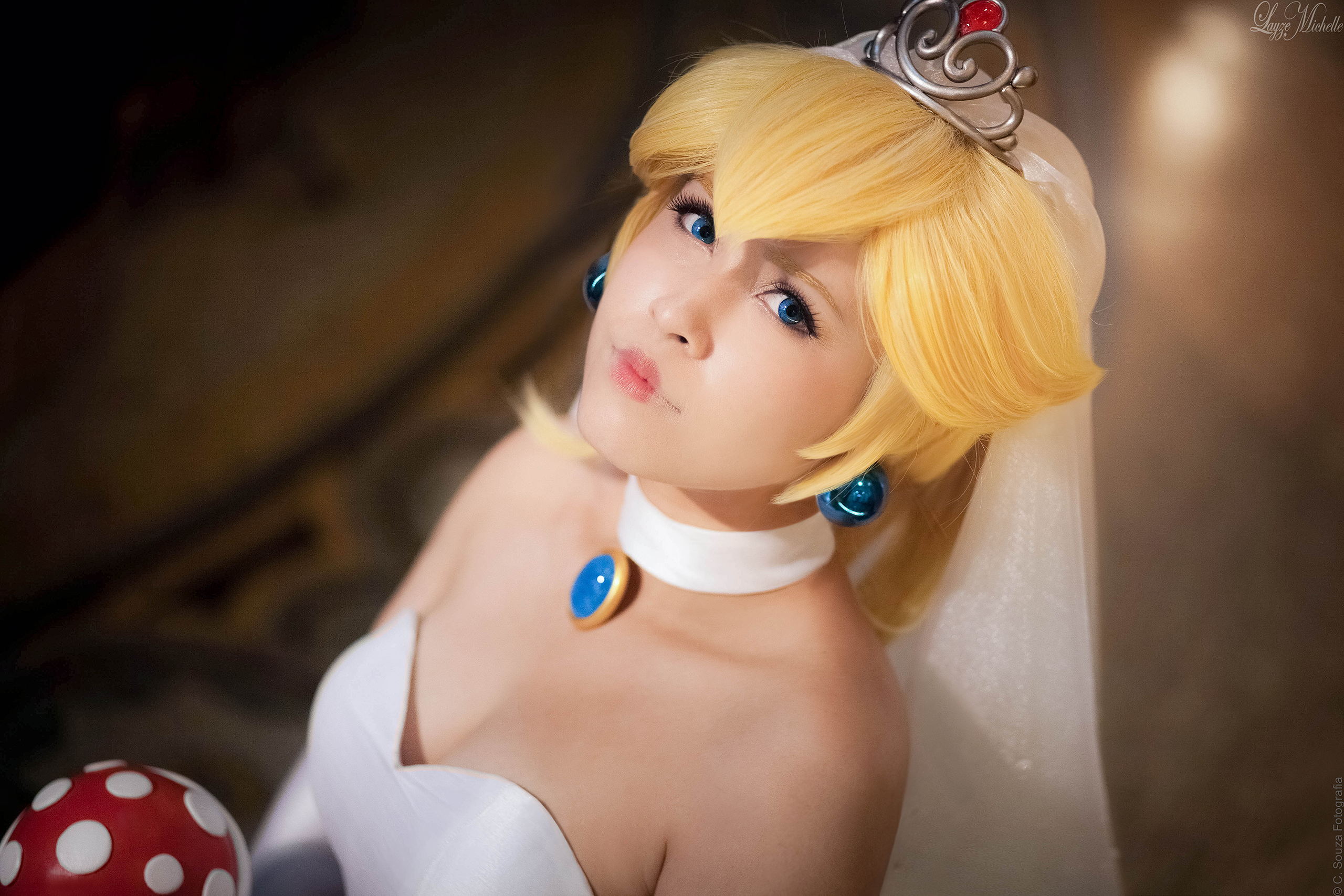 princess peach wedding dress cosplay self] Wedding Princess Peach cosplay from Super Mario Odyssey : r/cosplay